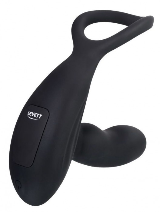 Черный стимулятор простаты Maud с вибрацией - Levett - в Великом Новгороде купить с доставкой