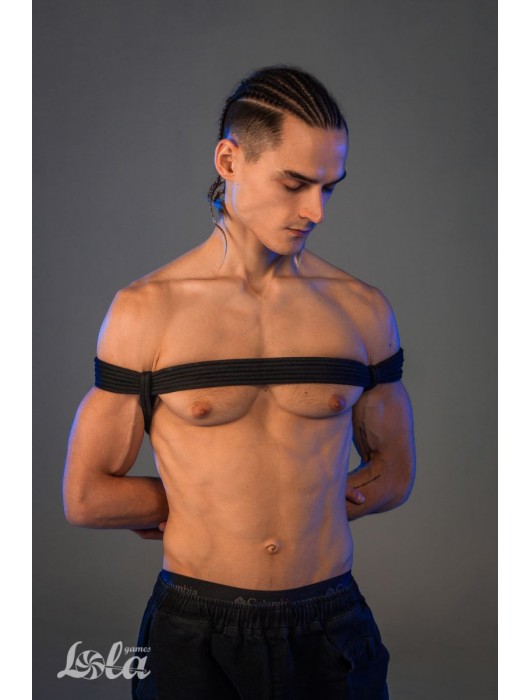 Черная веревка Do Not Disturb - 5 м. - Lola Games - купить с доставкой в Великом Новгороде