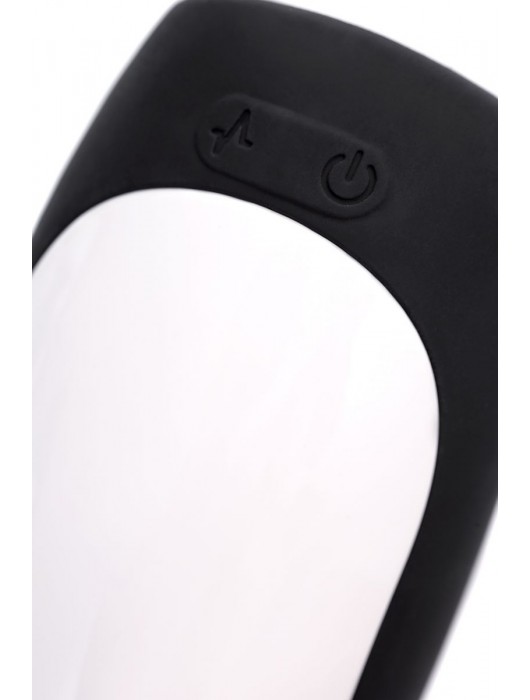 Черно-белый перезаряжаемый мастурбатор Erotist Hailstorm - Erotist Adult Toys - в Великом Новгороде купить с доставкой