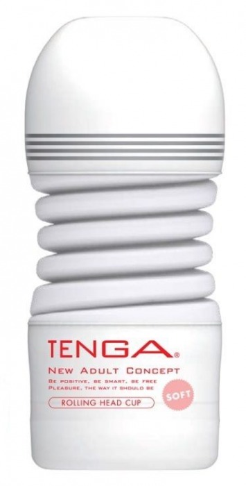 Мастурбатор TENGA Rolling Head Cup Soft - Tenga - в Великом Новгороде купить с доставкой