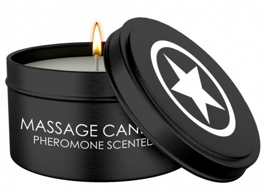 Массажная свеча с феромонами Massage Candle Pheromone Scented - Shots Media BV - купить с доставкой в Великом Новгороде