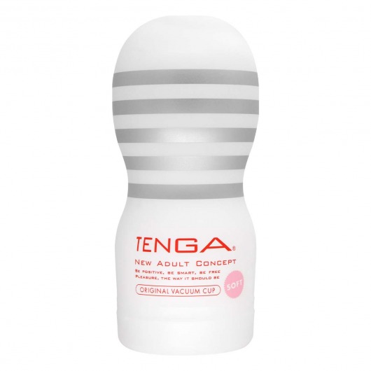 Мастурбатор TENGA Original Vacuum Cup Soft - Tenga - в Великом Новгороде купить с доставкой