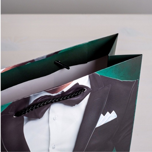 Бумажный пакет «Лучшему!» - 23 х 27 см. - Сима-Ленд - купить с доставкой в Великом Новгороде