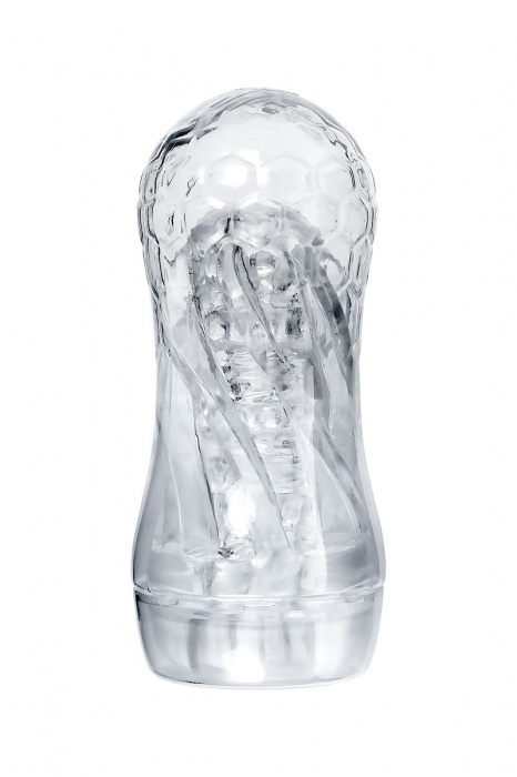 Прозрачный мастурбатор Jelf - A-toys - в Великом Новгороде купить с доставкой