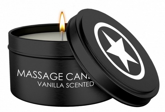 Массажная свеча с ароматом ванили Massage Candle - Shots Media BV - купить с доставкой в Великом Новгороде