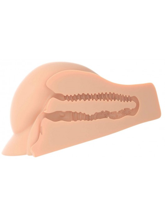 Телесный мастурбатор-полуторс Perfect Ass Masturbator - Pipedream - в Великом Новгороде купить с доставкой