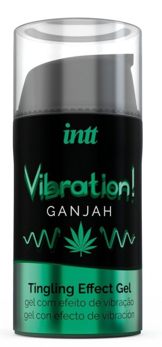 Жидкий интимный гель с эффектом вибрации Vibration! Ganjah - 15 мл. - INTT - купить с доставкой в Великом Новгороде