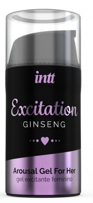 Женский возбуждающий интимный гель Excitation Ginseng - 15 мл. - INTT - купить с доставкой в Великом Новгороде