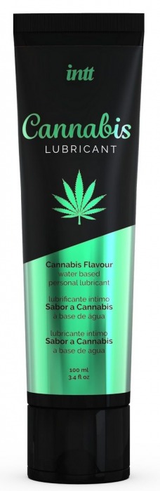 Интимный гель на водной основе Cannabis Lubricant - 100 мл. - INTT - купить с доставкой в Великом Новгороде