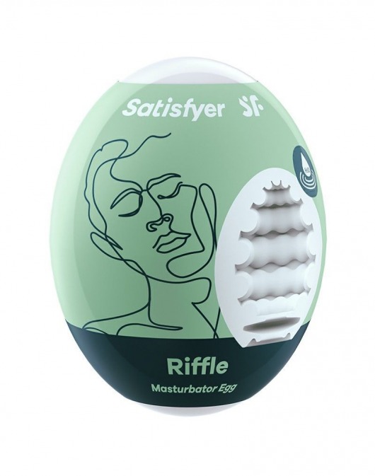 Мастурбатор-яйцо Satisfyer Riffle Mini Masturbator - Satisfyer - в Великом Новгороде купить с доставкой