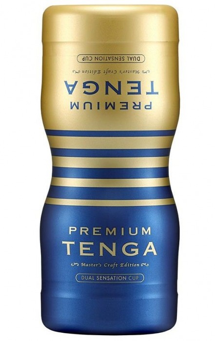 Мастурбатор TENGA Premium Dual Sensation Cup - Tenga - в Великом Новгороде купить с доставкой