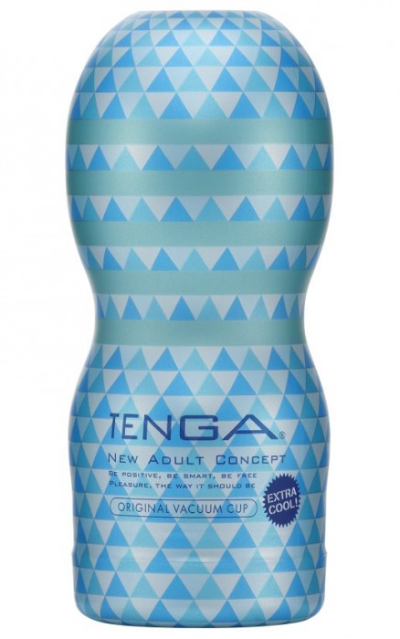 Мастурбатор с охлаждающей смазкой TENGA Original Vacuum Cup Extra Cool - Tenga - в Великом Новгороде купить с доставкой