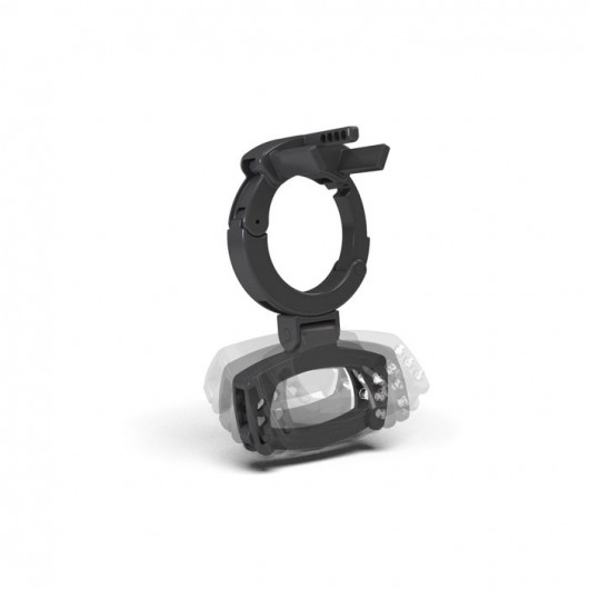 Кольцо с зажимом для мошонки для пояса верности Pubic Enemy - MyStim - купить с доставкой в Великом Новгороде