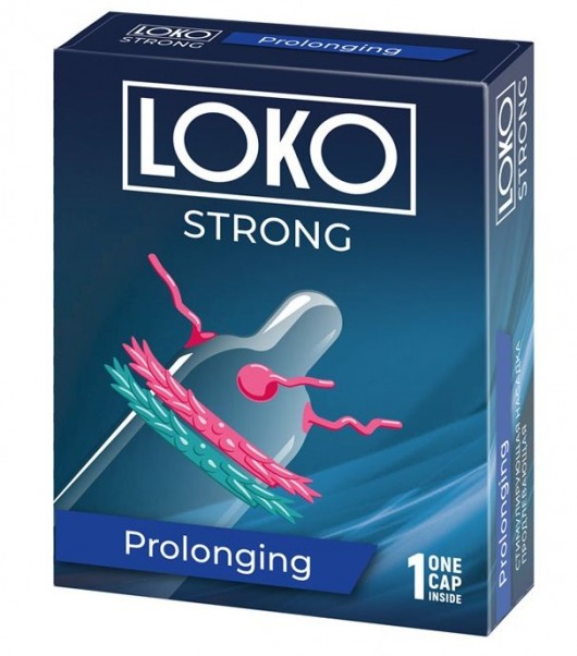 Стимулирующая насадка на пенис LOKO STRONG с продлевающим эффектом - Sitabella - в Великом Новгороде купить с доставкой