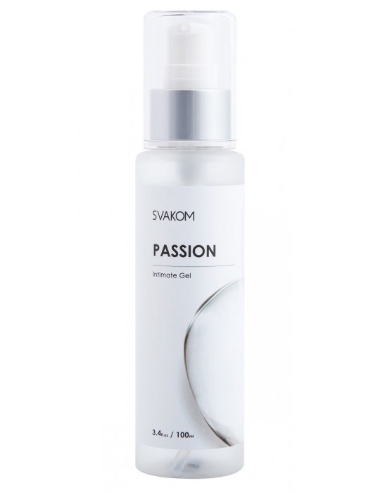 Смазка на водной основе Passion Intimate Gel - 100 мл. - Svakom - купить с доставкой в Великом Новгороде
