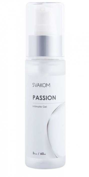 Смазка на водной основе Passion Intimate Gel - 60 мл. - Svakom - купить с доставкой в Великом Новгороде