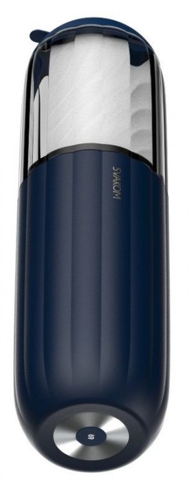 Черно-белый интерактивный мастурбатор Alex Neo 2 - Svakom - в Великом Новгороде купить с доставкой