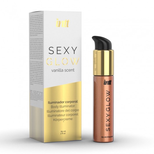 Лосьон-крем для тела с блестками Sexy Glow - 60 мл. -  - Магазин феромонов в Великом Новгороде