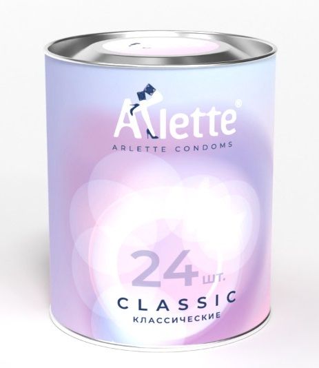 Классические презервативы Arlette Classic - 24 шт. - Arlette - купить с доставкой в Великом Новгороде