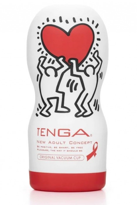 Мастурбатор Keith Haring Cup Deep Throat - Tenga - в Великом Новгороде купить с доставкой