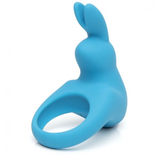 Голубое эрекционное виброкольцо Happy Rabbit Rechargeable Rabbit Cock Ring - Happy Rabbit - в Великом Новгороде купить с доставкой