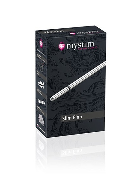 Зонд для электростимуляции уретры Slim Finn - 15 см. - MyStim - купить с доставкой в Великом Новгороде