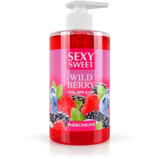 Гель для душа Sexy Sweet Wild Berry с ароматом лесных ягод и феромонами - 430 мл. -  - Магазин феромонов в Великом Новгороде