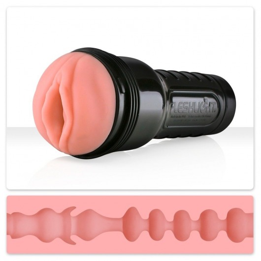 Мастурбатор-вагина Fleshlight - Pink Lady Mini-Lotus - Fleshlight - в Великом Новгороде купить с доставкой