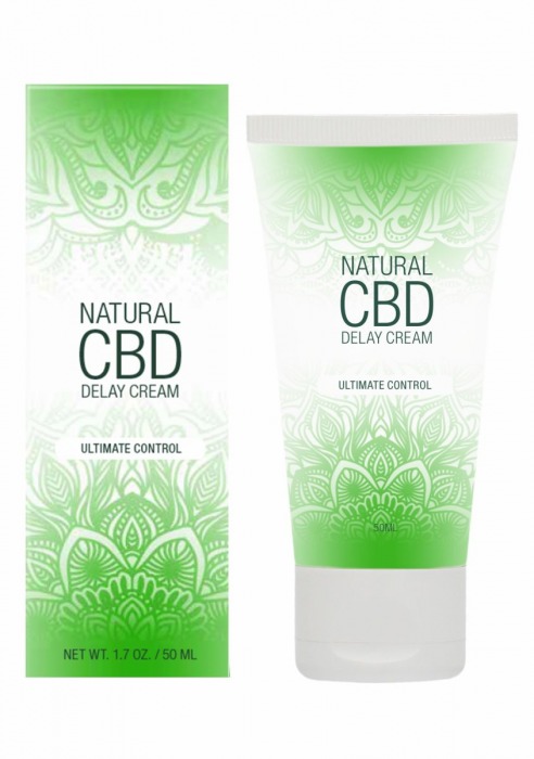 Крем-пролонгатор Natural CBD Delay Cream - 50 мл. - Shots Media BV - купить с доставкой в Великом Новгороде