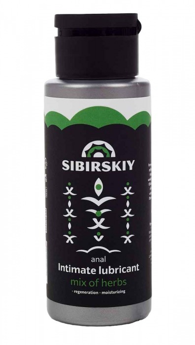 Анальный лубрикант на водной основе SIBIRSKIY с ароматом луговых трав - 100 мл. - Sibirskiy - купить с доставкой в Великом Новгороде