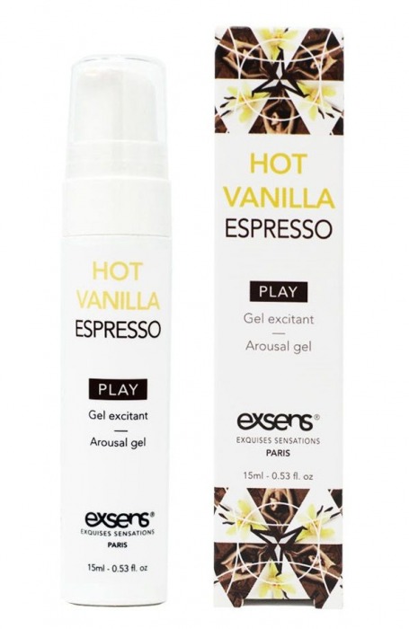 Возбуждающий гель Hot Vanilla Espresso Arousal Gel - 15 мл. - Exsens - купить с доставкой в Великом Новгороде