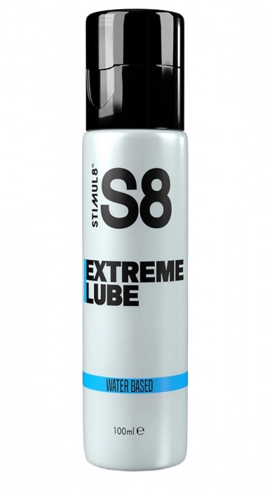 Лубрикант на водной основе S8 Extreme Lube - 100 мл. - Stimul8 - купить с доставкой в Великом Новгороде