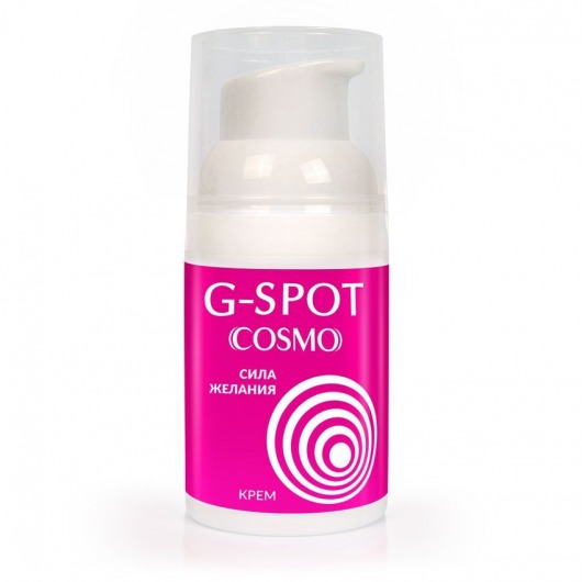 Стимулирующий интимный крем для женщин Cosmo G-spot - 28 гр. - Биоритм - купить с доставкой в Великом Новгороде