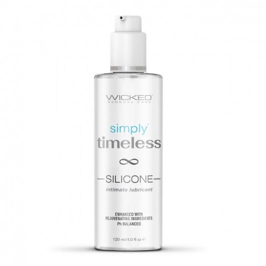 Лубрикант на силиконовой основе Wicked Simply Timeless Silicone - 120 мл. - Wicked - купить с доставкой в Великом Новгороде