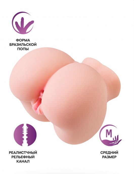 Реалистичный мастурбатор Giovanna - ToyFa - в Великом Новгороде купить с доставкой