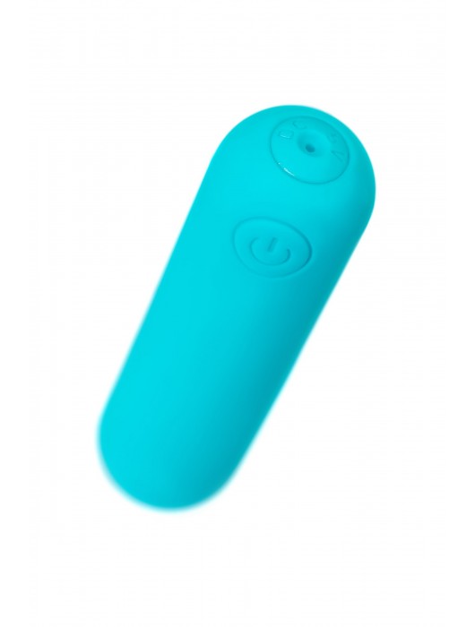 Голубая вибропуля Tnim с пультом ДУ - A-toys