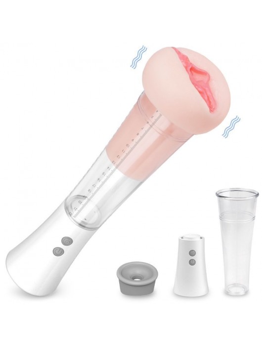 Автоматическая вакуумная помпа с реалистичной мягкой вставкой Max Kit - S-HANDE - в Великом Новгороде купить с доставкой