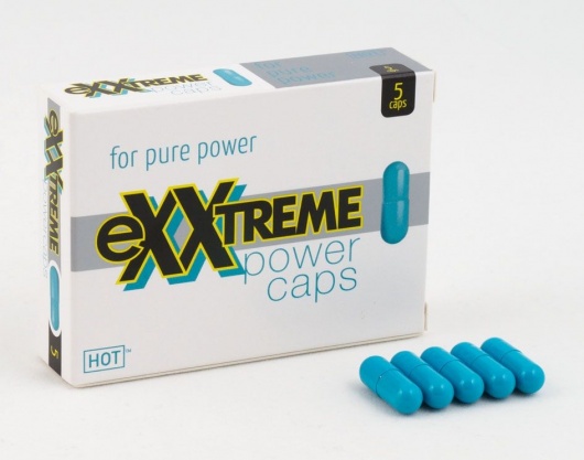 БАД для мужчин eXXtreme power caps men - 5 капсул (580 мг.) - HOT - купить с доставкой в Великом Новгороде