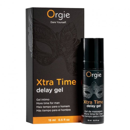 Продлевающий гель Orgie Xtra Time Delay Gel - 15 мл. - ORGIE - купить с доставкой в Великом Новгороде