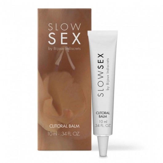 Бальзам для клитора Slow Sex Clitoral Balm - 10 мл. - Bijoux Indiscrets - купить с доставкой в Великом Новгороде