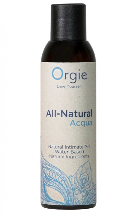 Интимный гель на водной основе Orgie All-Natural Acqua - 150 мл. - ORGIE - купить с доставкой в Великом Новгороде