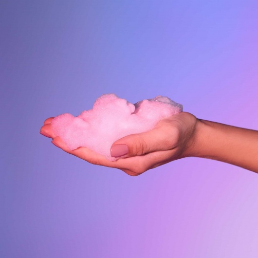 Массажная хрустящая пенка Tickle My Body Cotton Candy с ароматом сладкой ваты - 150 мл. - Love to Love - купить с доставкой в Великом Новгороде
