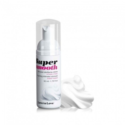 Лубрикант нежнейшая пенка Super Smooth Foaming Intime Lubricant - 50 мл. - Love to Love - купить с доставкой в Великом Новгороде