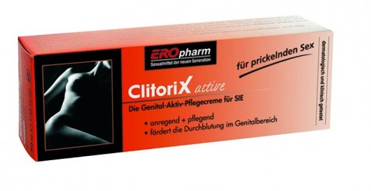 Возбуждающий крем для женщин ClitoriX active - 40 мл. - Joy Division - купить с доставкой в Великом Новгороде