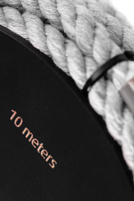 Белая веревка для шибари на катушке - 10 м. - Pecado - купить с доставкой в Великом Новгороде