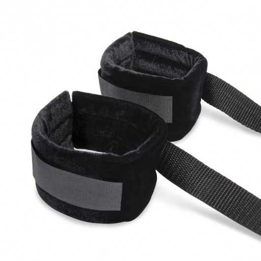 Эротический набор 4PC Bondage Bed Strap   Flogger Kit - Lux Fetish - купить с доставкой в Великом Новгороде