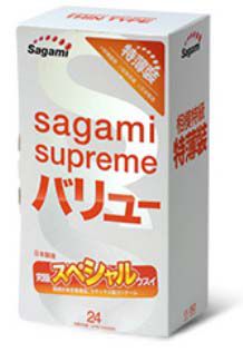 Ультратонкие презервативы Sagami Xtreme SUPERTHIN - 24 шт. - Sagami - купить с доставкой в Великом Новгороде