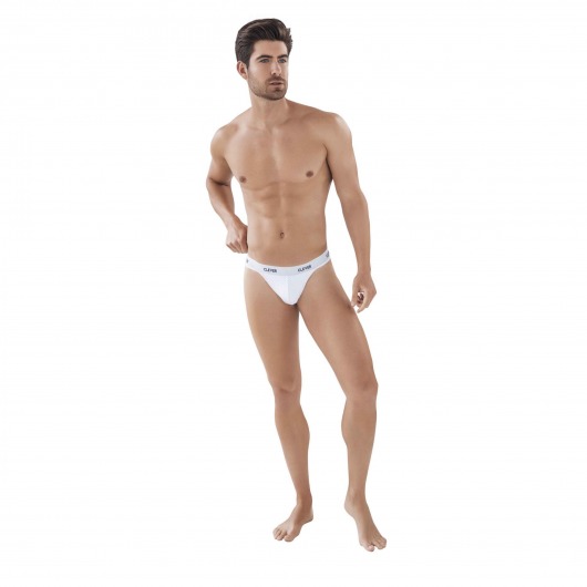 Белые мужские трусы-тонги Latin Lust Thong - Clever Masculine Underwear купить с доставкой