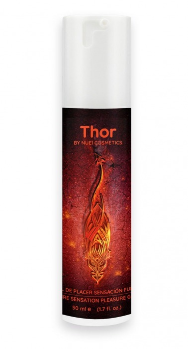 Возбуждающий унисекс гель Thor Fire Gel - 50 мл. - Nuei cosmetics - купить с доставкой в Великом Новгороде