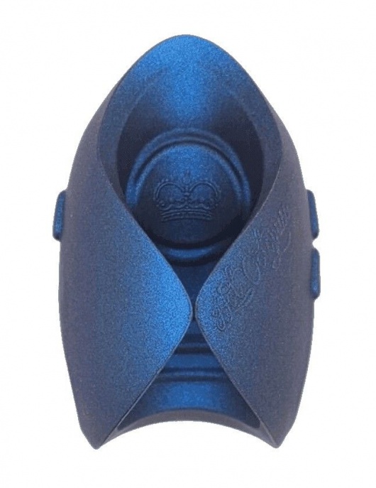 Синий инновационный мужской осциллятор Pulse Solo Essential Dragon Eye - Hot Octopuss - в Великом Новгороде купить с доставкой